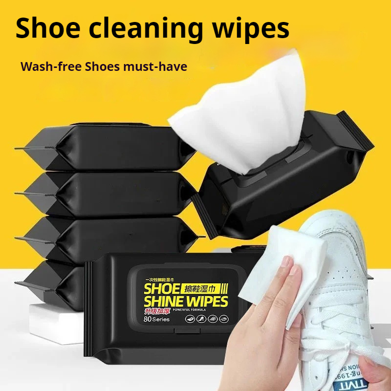 White Sneaker Care Kit - Neue leistungsstarke Einweg-Sneaker-Reinigung, tragbarer Outdoor-Schuhreiniger, Tücher,