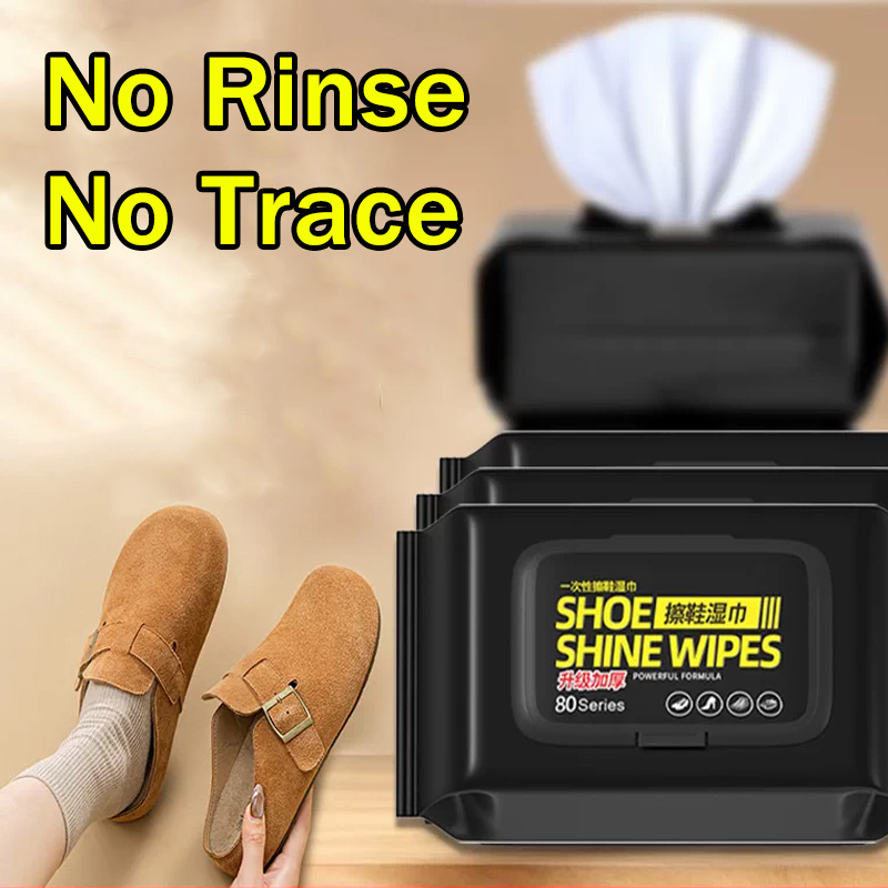 White Sneaker Care Kit - Einweg-Schuhreinigungstücher für die schnelle Reinigung ohne