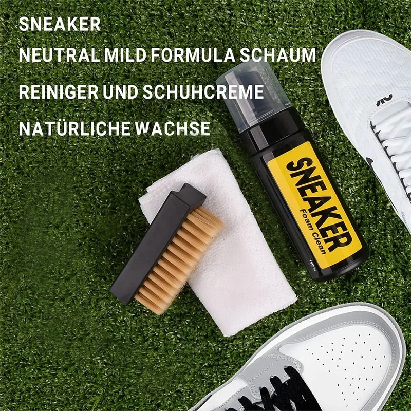 Sportschuh-Schaum-Reinigungsse – Sneaker Care Spray Bewertung und Preis