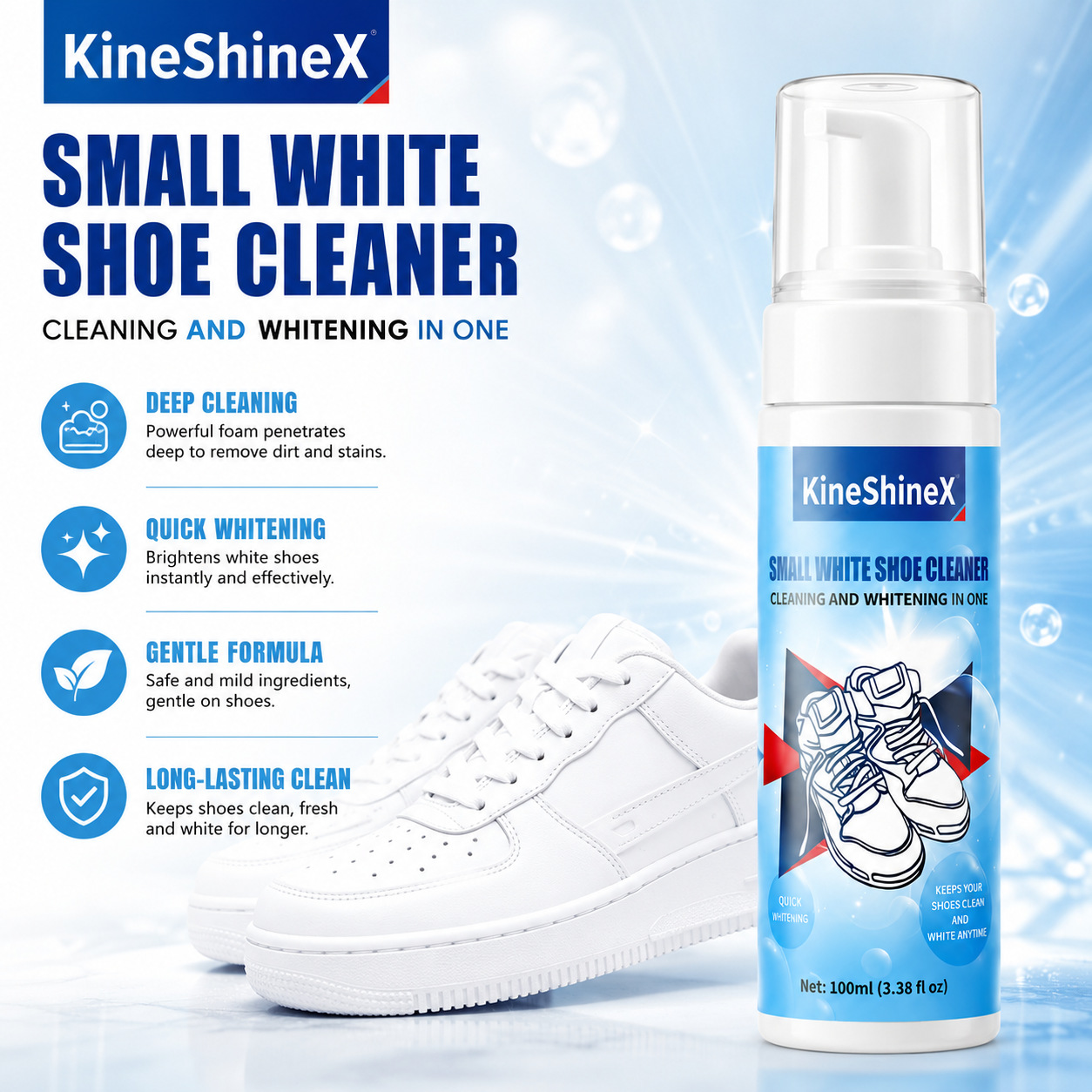 Gihen Schuhreinigungssets Wass – Sneaker Care Spray Bewertung und Preis